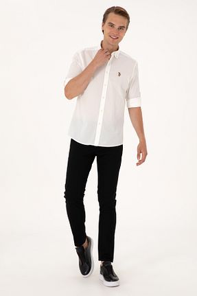 شلوار مشکی مردانه بافتنی U.S. Polo Assn. - کد 950824390