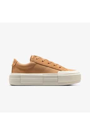 کفش اسنیکر نارنجی زنانه بند دار Converse - کد 948366261