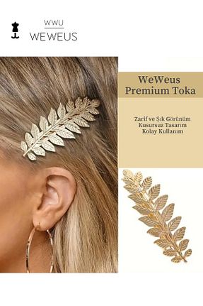 گیره سر طلائی زنانه Weweus - کد 950846762