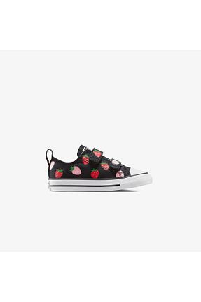 کفش اسنیکر مشکی بچه گانه بند دار Converse - کد 950927944