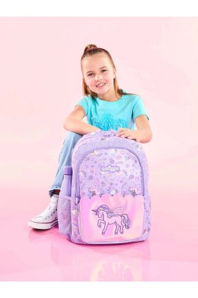 کیف مدرسه بنفش زنانه پارچه ای SMIGGLE - کد 875787814