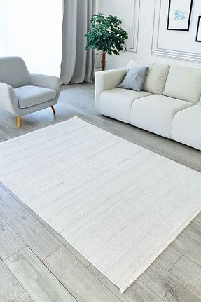 فرش سفید قابل شستشو Decomia Home - کد 951151432