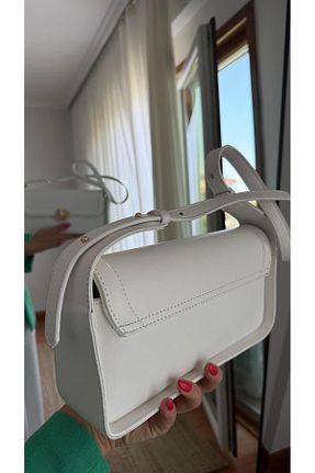 کیف دستی سفید زنانه سایز متوسط Daves - کد 951193887