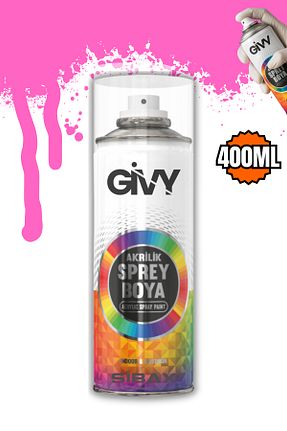 رنگ اسپری صورتی GİVY - کد 951744270