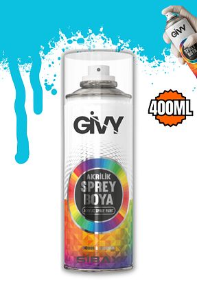 رنگ اسپری آبی GİVY - کد 951744406