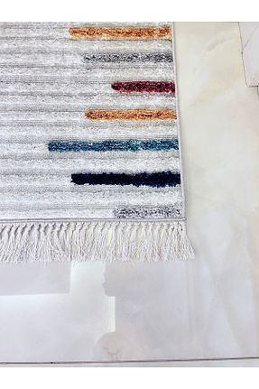 کناره رنگی پلی استر Bordo Halı - کد 951528808
