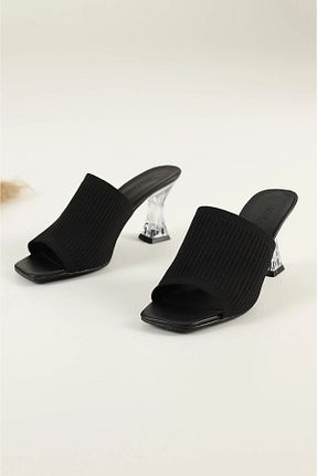 کفش مجلسی مشکی زنانه پاشنه ضخیم Firibu - کد 951528959
