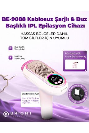 دستگاه لیزر موهای زائد IPL صورتی بی سیم Bright Elegance - کد 949558645