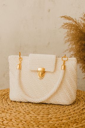 کیف دوشی سفید زنانه Eva & Wall-e - کد 950252123