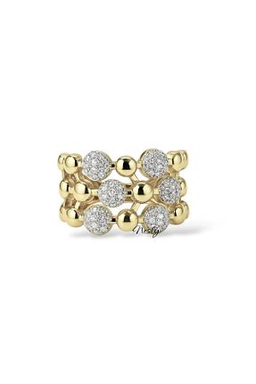 انگشتر استیل (فولاد) زرد زنانه روکش طلا neslyaccessories - کد 947697246