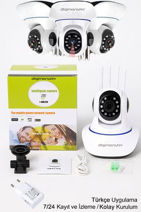 دوربین هوشمنده سفید DigiMonster - کد 883350616