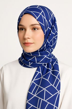 شال سرمه ای زنانه شیفون Stella - کد 37348746