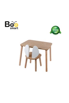 میز بازی و فعالیت رنگی MDF Bee Smart - کد 929867599