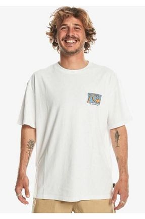 تیشرت اسپرت سفید مردانه رگولار Quiksilver - کد 827147951