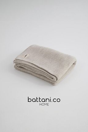 پتو تکنفره بژ اکریلیک Battani.Co - کد 945840598