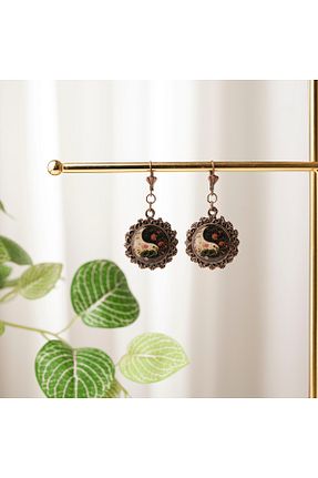 گوشواره جواهر متالیک zarifje - کد 885263440