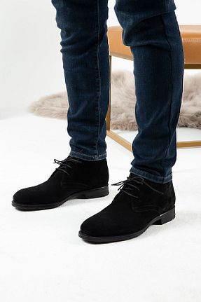 بوت / نیم بوت مشکی مردانه جیر Deery - کد 410059728