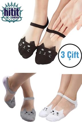 جوراب رنگی زنانه Patik çorap Hitit Socks - کد 952299836