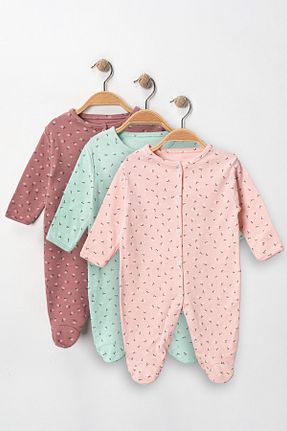 سرهمی خواب رنگی بچه گانه پنبه ای ENİA BABY - کد 899330277