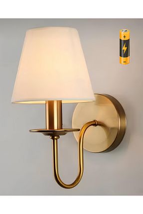 چراغ دیواری طلائی فلزی burenze - کد 863744962