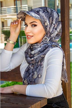 کلاه شنای حجاب قهوه ای زنانه Aişe Tesettür - کد 929156425