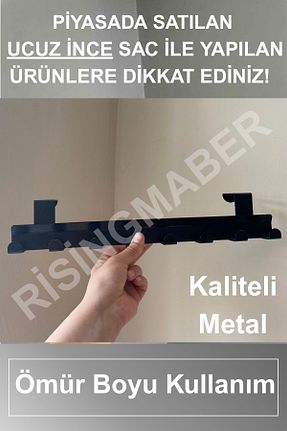 چوب لباسی مشکی فلزی risingmaber - کد 348691506
