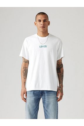 تیشرت سفید مردانه Relaxed Levi