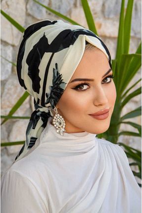 کلاه شنای حجاب طوسی زنانه Aişe Tesettür - کد 929156470