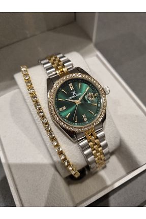 ساعت مچی سبز زنانه 31-34 میلی متر Daniel Klein - کد 876372870