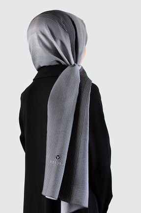شال مشکی زنانه پنبه ای Vissona - کد 647812504