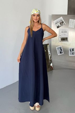 لباس سرمه ای زنانه بافتنی Feela Moda - کد 952564993