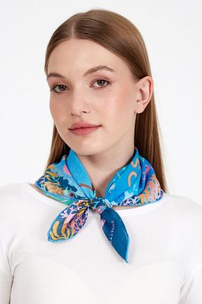 باندانا رنگی پنبه ای Suzetto - کد 765473790