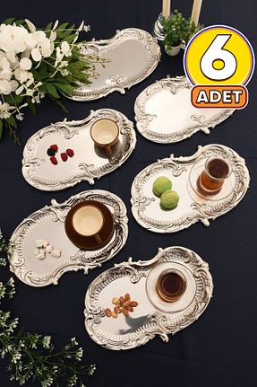 سینی طوسی استیل ضد زنگ AKSESUAR EVRENİ - کد 888591080