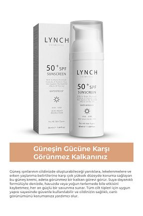 کرم ضد آفتاب بدن SPF 50 + LYNCH - کد 949758839