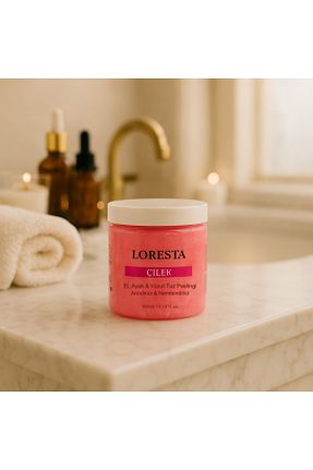 پیلینگ بدن مرطوب کننده LORESTA - کد 951744988