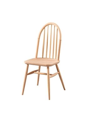 صندلی آشپزخانه سفید چوب Geppetto Home - کد 58697575
