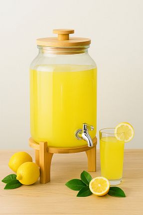 پارچ / ظرف آب بژ BPA Free Bambum - کد 945638197