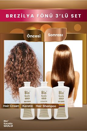 ست مراقبت مو Bio Keratin Gold - کد 6194420