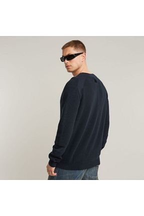 پلیور سرمه ای مردانه ساده G-STAR RAW - کد 940747563