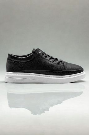 کفش کلاسیک مشکی مردانه چرم مصنوعی GÜR MODA AYAKKABI - کد 922356956