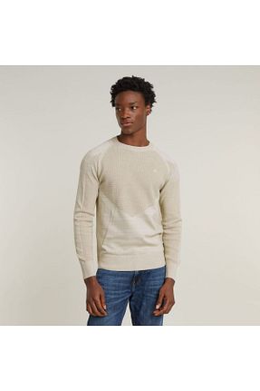 پلیور بژ زنانه ساده G-STAR RAW - کد 858158372