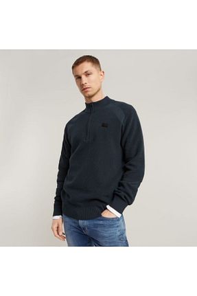 پلیور سرمه ای مردانه ساده G-STAR RAW - کد 940747618
