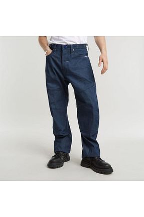 شلوار جین سرمه ای مردانه پاچه ساده G-STAR RAW - کد 887356532