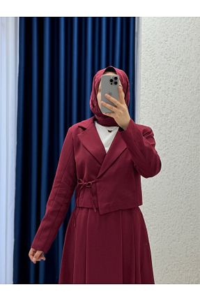ست بالاتنه و پائین تنه حجاب رنگی زنانه رگولار MİHRA STORE - کد 941001827