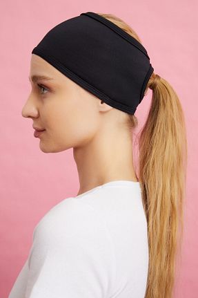 کلاه شنای حجاب مشکی زنانه mirach - کد 281231175