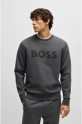 سوئیشرت سفید مردانه ساده BOSS - کد 894818038