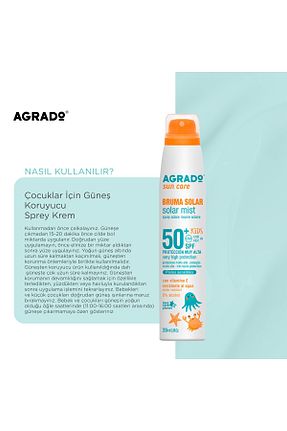 کرم ضد آفتاب بدن SPF 50 + Agrado - کد 944086444