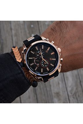 ساعت مچی مشکی مردانه 41-45 میلی متر DEEPWELL - کد 78034553