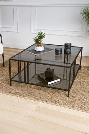میز جلو مبلی مشکی فلزی DEKOPRATİK - کد 363684437