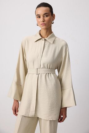 ست بالاتنه و پائین تنه حجاب سبز زنانه نیمه فیت Touche Prive - کد 951897639